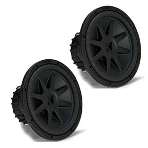 (2) Kicker 44CVX124 Comp VX CVX 12" 3000w Car Subwoofers Subs CVX12-2 44CVX12-2