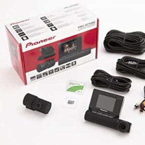 Pioneer VREC-DZ700DC 2-Channel Dual Recording 1080p HD Dash Camera System with WiFi and 2" LCD Screen