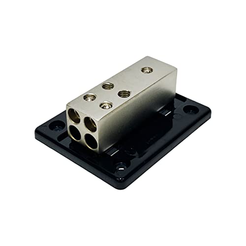 Audio Legion AL-DB4 4 Gauge to x4 8 Gauge Car Audio Power Distribution Block