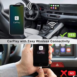 Aonerex Wireless CarPlay Adapter 2023 CarPlay Dongle Converts Wired to Wireless 5.8G WiFi Bluetooth 5.0 Stable Connection No Drop Compatible with iPhone iOS 10+