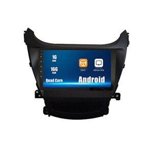 android 10 autoradio car navigation stereo multimedia player gps radio 2.5d touch screen forhyundai elantra 2014-2016 quad core 1gb ram 16gb rom
