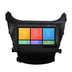 Android 10 Autoradio Car Navigation Stereo Multimedia Player GPS Radio 2.5D Touch Screen forHYUNDAI Elantra 2014-2016 Quad Core 1GB Ram 16GB ROM