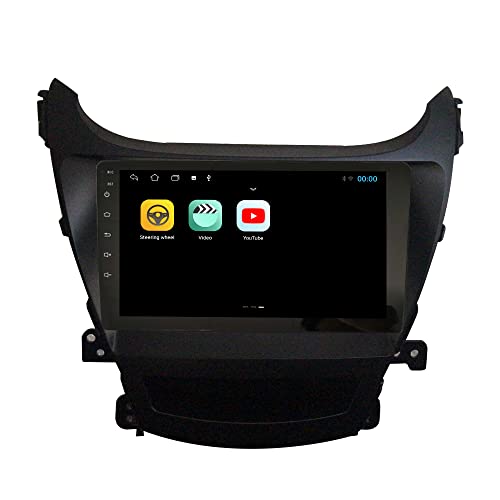 Android 10 Autoradio Car Navigation Stereo Multimedia Player GPS Radio 2.5D Touch Screen forHYUNDAI Elantra 2014-2016 Quad Core 1GB Ram 16GB ROM