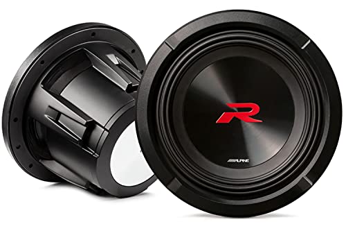 Alpine R2-W8D2 Next-Gen 8-inch R-Series Subwoofer with Dual 2-Ohm Voice Coils