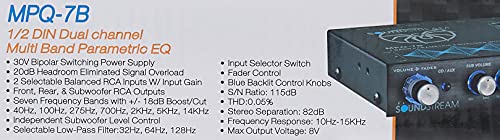 Soundstream MPQ-7B 7-Band 1/2 DIN Equalizer