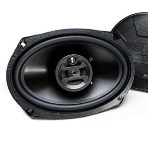 Hifonics Zeus ZS-693, 800 Watt 6 x 9 Inch 3 Way Car Audio Coaxial Speakers, 2 Pairs, Black
