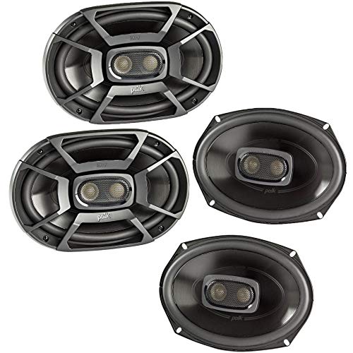 Polk 450 Watt 3-Way Car/Boat Coaxial Stereo Audio Speakers Marine DB692 (2 Pack)