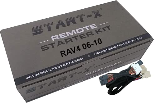 Start-X Remote Starter for RAV4 06-10 Standard Key || Plug N Play || Lock 3X to Remote Start