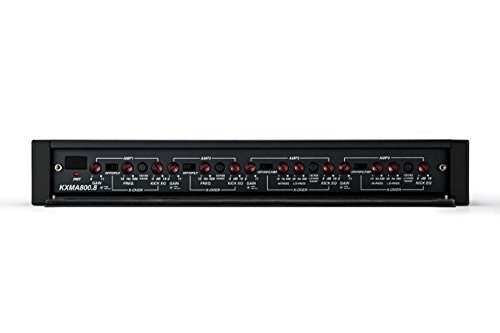 Kicker KXMA8008 KXMA800.8 8X100-Watt Eight-Channel Full-Range Class D Amplifier