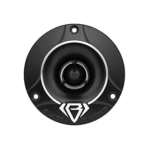 BLACK DIAMOND Dia-T1 1" Super Bullet Tweeter 240 Watts 4-Ohm Ohms Built in Crossover (2 Speakers)