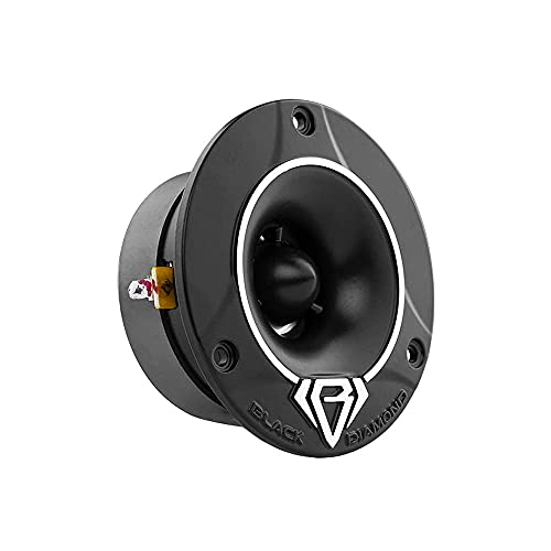 BLACK DIAMOND Dia-T1 1" Super Bullet Tweeter 240 Watts 4-Ohm Ohms Built in Crossover (2 Speakers)