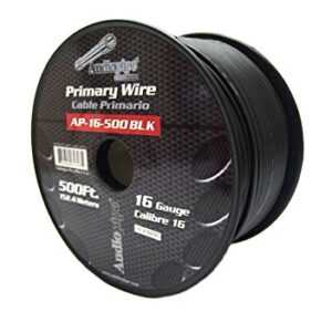 16 Gauge Red & Black 500 Feet Each Primary Power Wire Remote Car Audio Home