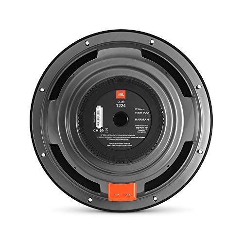 JBL Club 1224 - 12” Subwoofer w/SSI™ (Selectable Smart Impedance) switch from 2 to 4 ohm (Renewed)