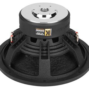 Rockville (2) W15K9D4 15" 10,000w Car Subwoofers Dual 4-Ohm Subs CEA Compliant