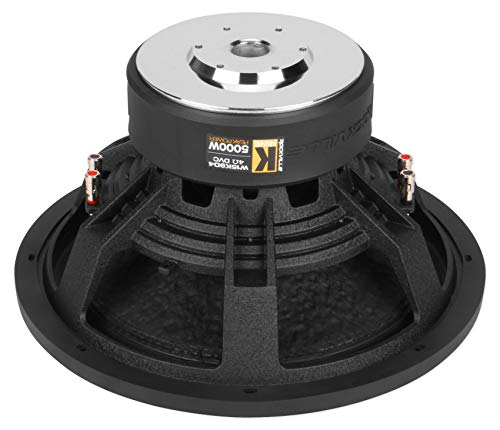 Rockville (2) W15K9D4 15" 10,000w Car Subwoofers Dual 4-Ohm Subs CEA Compliant