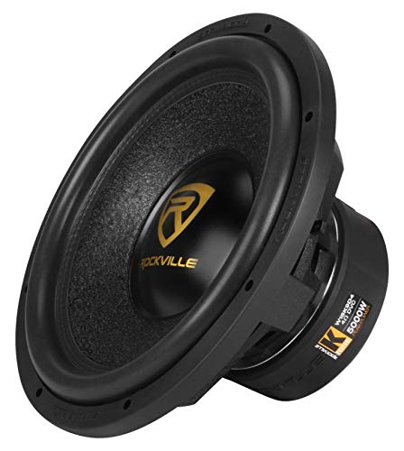 Rockville (2) W15K9D4 15" 10,000w Car Subwoofers Dual 4-Ohm Subs CEA Compliant