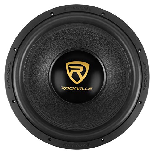 Rockville (2) W15K9D4 15" 10,000w Car Subwoofers Dual 4-Ohm Subs CEA Compliant