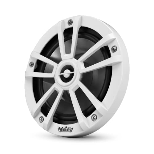 Infinity 622MW 450W 6.5" 2-Way Water Resistant Coaxial Marine Boat Car Audio Stereo Speakers