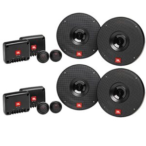 jbl bundle – 2 pairs of club-602cam 6.5″ component speakers