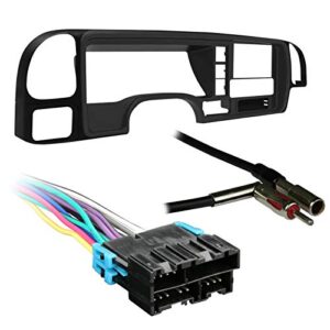 metra dp-3003 double din dash kit combo for select 95-01 gm full size trucks/suv