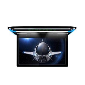 xtrons® 15.6 inch ultra-thin fhd digital tft screen 1080p video car overhead player roof mounted monitor hdmi port (no dvd)