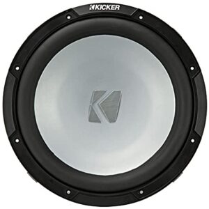 KICKER KM10 10-inch (25cm) Weather-Proof Subwoofer for Enclosures, 2-Ohm