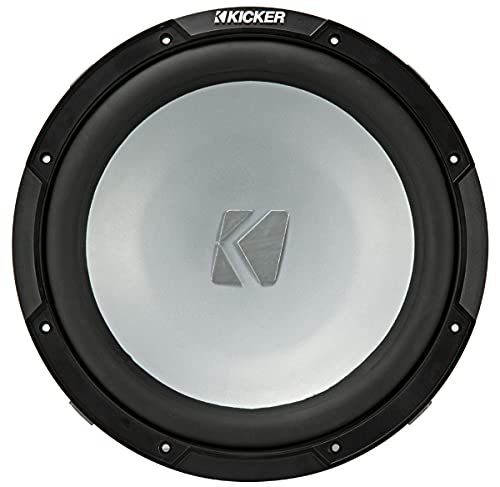 KICKER KM10 10-inch (25cm) Weather-Proof Subwoofer for Enclosures, 2-Ohm