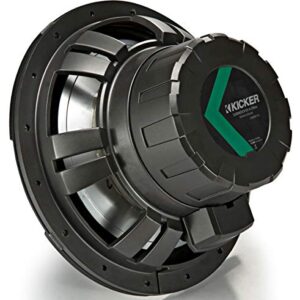 KICKER KM10 10-inch (25cm) Weather-Proof Subwoofer for Enclosures, 2-Ohm