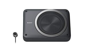 sony xs-aw8 8-inch powered under seat sub woofer with wired remote control (xsaw8)