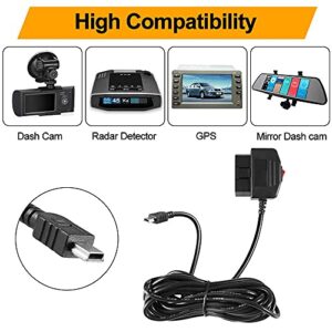 Dash cam with 32 GB SD Card Plus OBD Power Cable