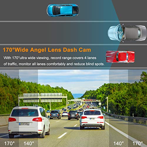 Dash cam with 32 GB SD Card Plus OBD Power Cable