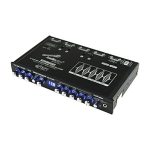 audiopipe eq-515dxp – 5 band graphic equalizer with 9 volt rca output (eq-515dxp – 5 band graphic equalizer with 9 volt rca output)