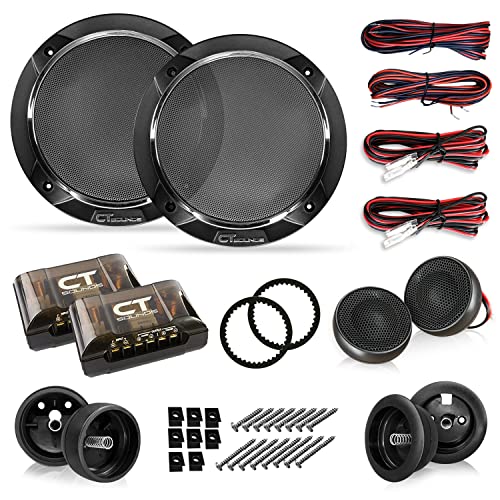 CT Sounds Meso 5.25” 240 Watt 2-Way Premium Component Speaker Set