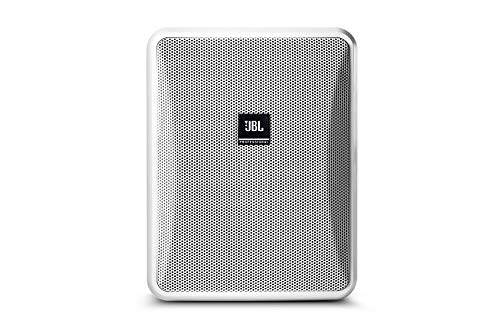 JBL Professional Control 25-1L-WHCompact 8-Ohm Indoor/Outdoor Background/Foreground Speaker, White, Sold as Pair