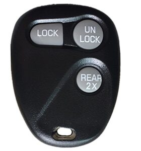 replacement remote keyless fob key case (shell) fit for buick cadillac chevrolet gmc oldsmobile pontiac saturn 16245100-29(just a case/shell)