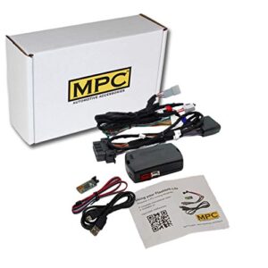 mpc factory activated remote start for 2011-2017 chrysler 300, 2015-2017 dodge challenger, 2011-2017 charger |gas| |push to start| plug-n-play