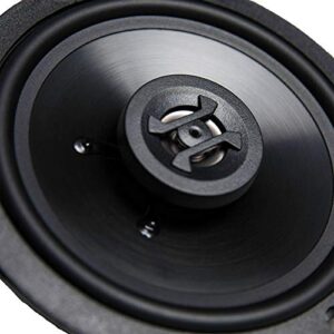 Hifonics Zeus ZS65CXS 6.5 Inch 3 Way 300W Shallow Coaxial Speakers (4 Pack)