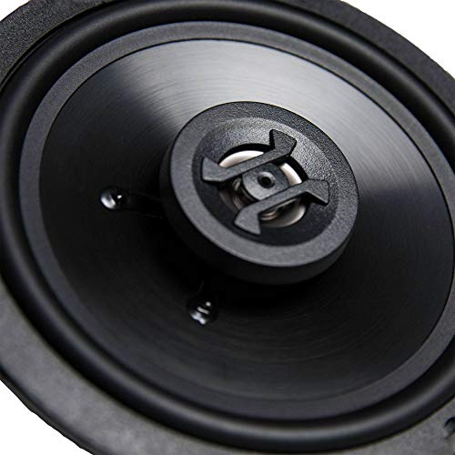 Hifonics Zeus ZS65CXS 6.5 Inch 3 Way 300W Shallow Coaxial Speakers (4 Pack)