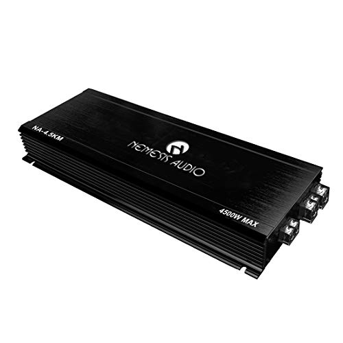 Nemesis Audio NA-4.5KM 4500 W Car Audio Stereo Receiver Power Integrated amp Amplifier 1-CH/Monoblock Car Stereo Amplifier