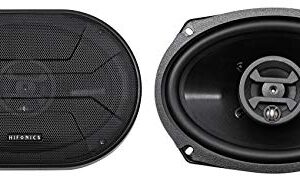 Hifonics 2 ZS693 6x9 800 Watt Car Audio Coaxial Speakers+2 6.5" 600w Speakers