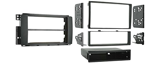 Metra 99-8715 Double DIN or Single DIN Installation Dash Kit for 2008-up Smart for Two & Metra 70-1783 Radio Wiring Harness for Smart Car