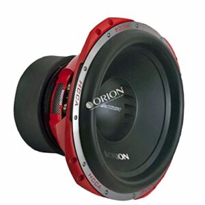 orion subwoofer competition rms power dual voice coil 4″ high temp voice coil – single speaker car stereo bass woofer (hcca154, 15 inch – dual 4 ohm)