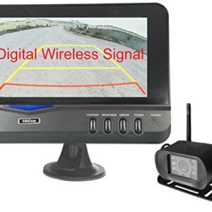 4Ucam Digital Wireless Camera + 7" Monitor for Bus, RV, Trailer, Motor Home, 5th Wheels and Trucks Backup or Rear View