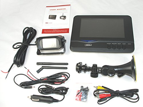 4Ucam Digital Wireless Camera + 7" Monitor for Bus, RV, Trailer, Motor Home, 5th Wheels and Trucks Backup or Rear View