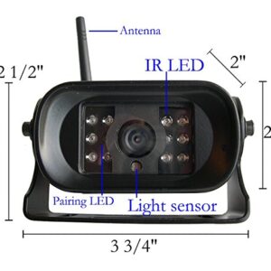 4Ucam Digital Wireless Camera + 7" Monitor for Bus, RV, Trailer, Motor Home, 5th Wheels and Trucks Backup or Rear View