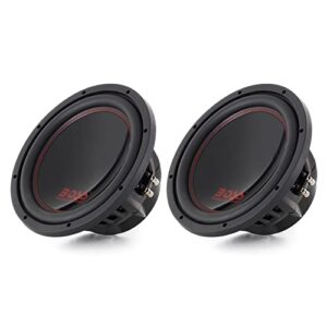 boss audio 12-inch 2600-watt car power subwoofer dvc power sub (2 pack) | p129dc