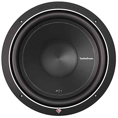 2) ROCKFORD FOSGATE P1S4-12 12" 1000 Watt 4-Ohm Car Audio Subwoofers Subs P1S412