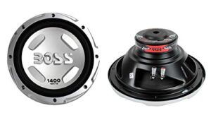 boss audio chaos cx122 12″ 2800 watt car power subwoofer sub woofer pair
