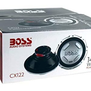 BOSS AUDIO Chaos CX122 12" 2800 Watt Car Power Subwoofer Sub Woofer PAIR