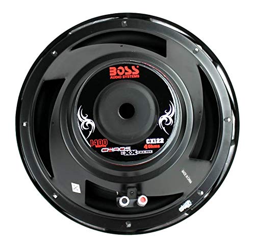 BOSS AUDIO Chaos CX122 12" 2800 Watt Car Power Subwoofer Sub Woofer PAIR